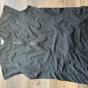 ATHLETA Black  Zip-Up Top